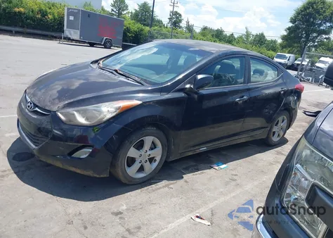 2012 Hyundai Elantra Gls (Ulsan Plant) z USA, uszkodzony, nr VIN KMHDH4AEXCU174890